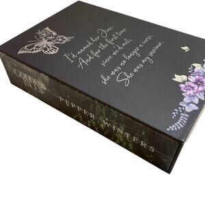 08 Onyx Book Box GODDESS ISLES OMNIBUS Pepper Winters BRAND NEW Signed w/Art